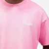 Zweilagiges T-Shirt mit Schriftzug Zweilagiges T-Shirt mit Schriftzug